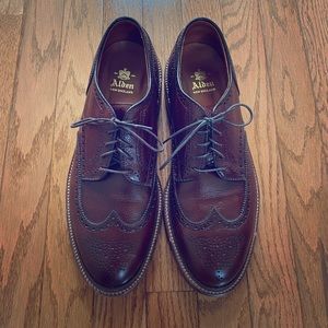 Men’s Alden short wing bluchers.